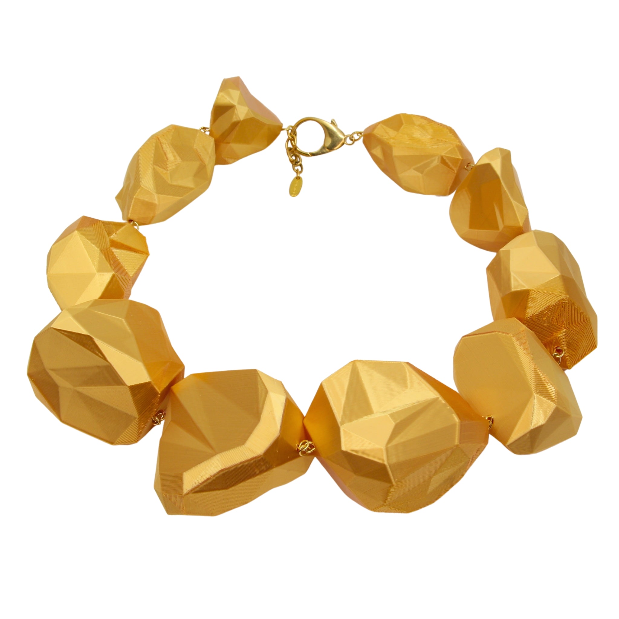 Tukadu Collier 'Cyber Gold Nuggets'