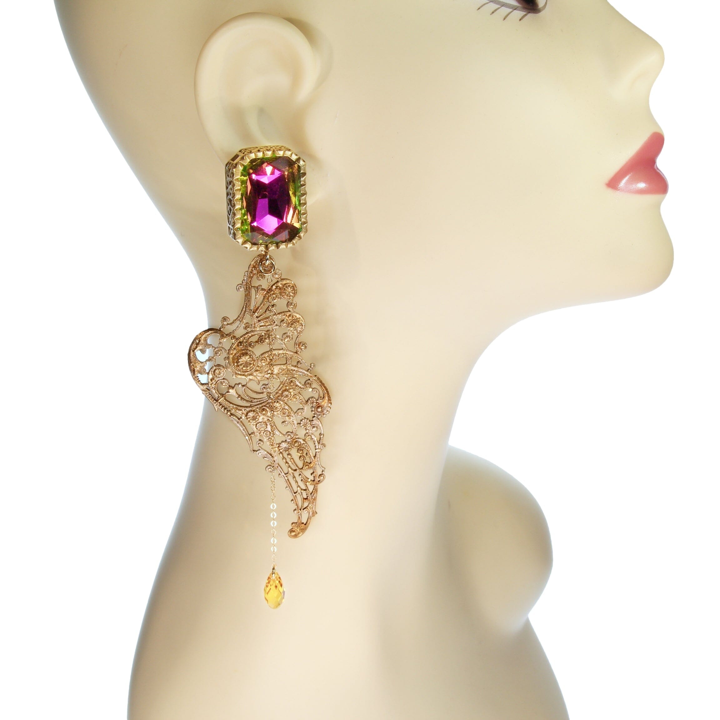 TUKADU Engelsflügel Ohrclips – Ornament Jewellery