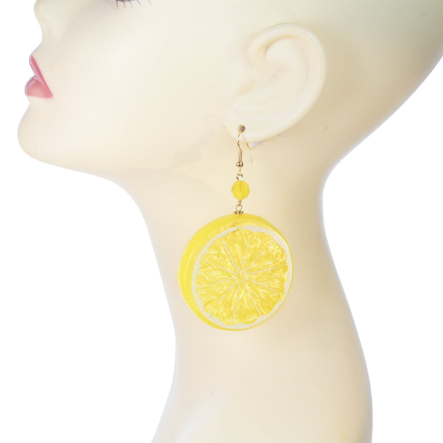 Fruchtige Zitronen Ohrringe