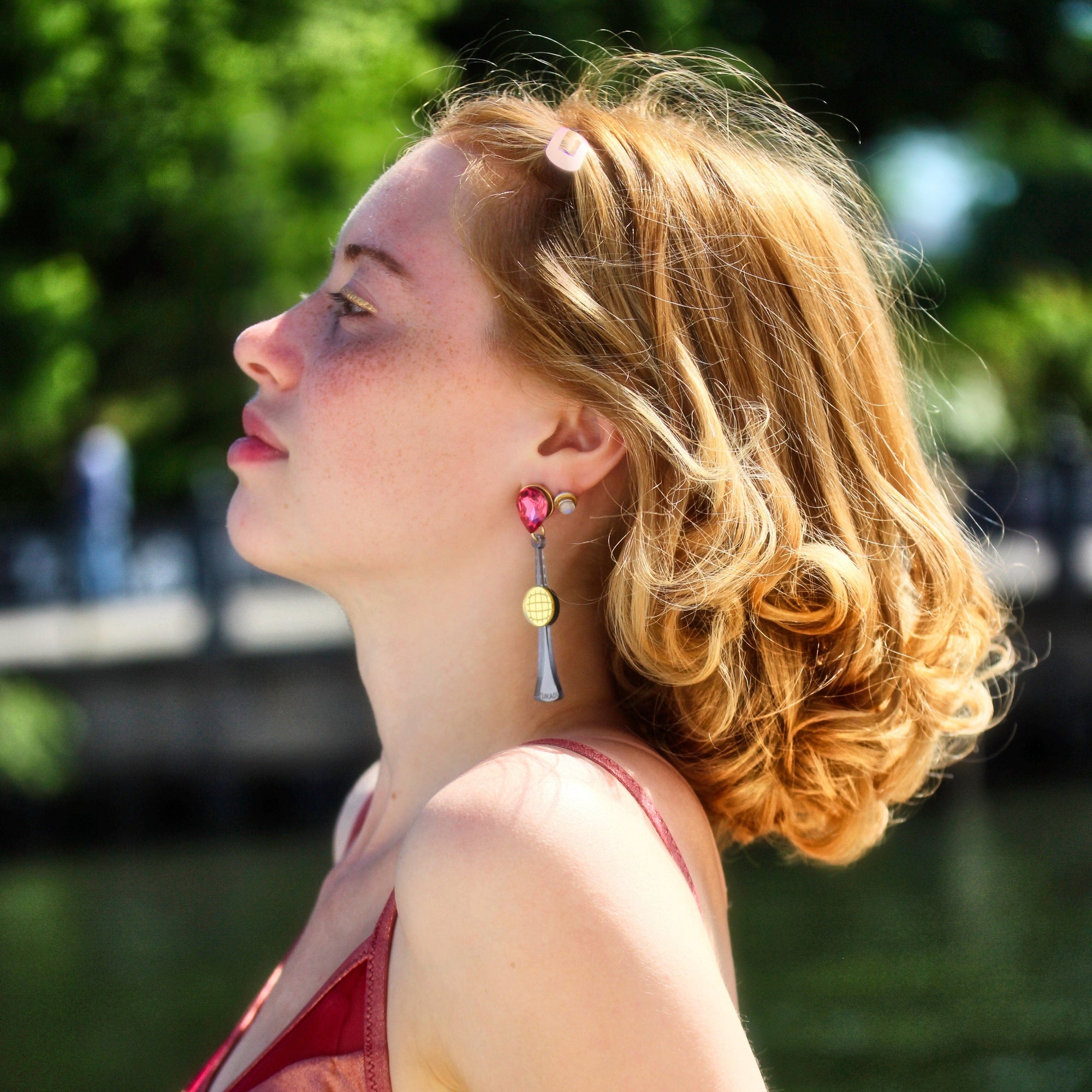 'Planet Berlin' earrings