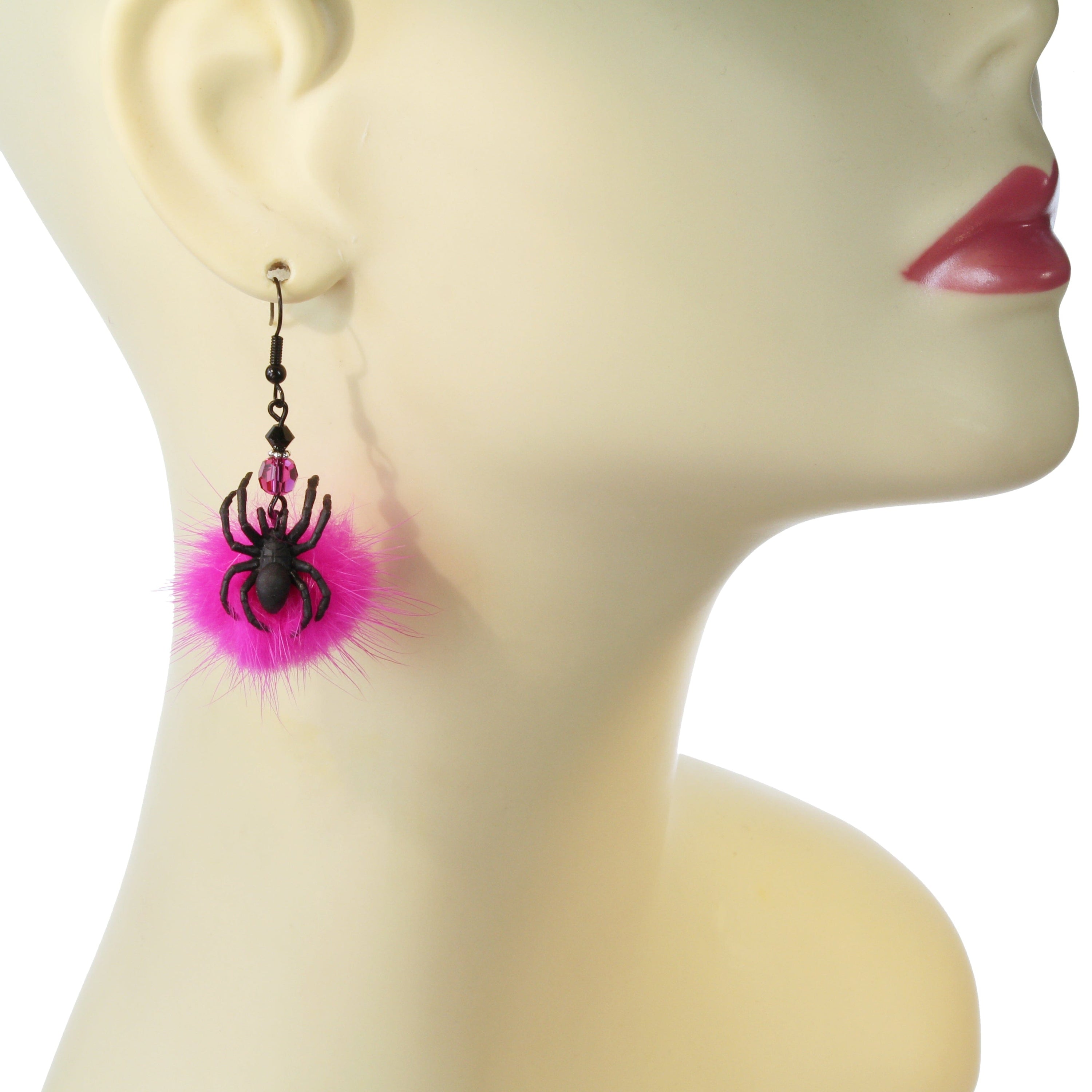 Flamingo earrings
