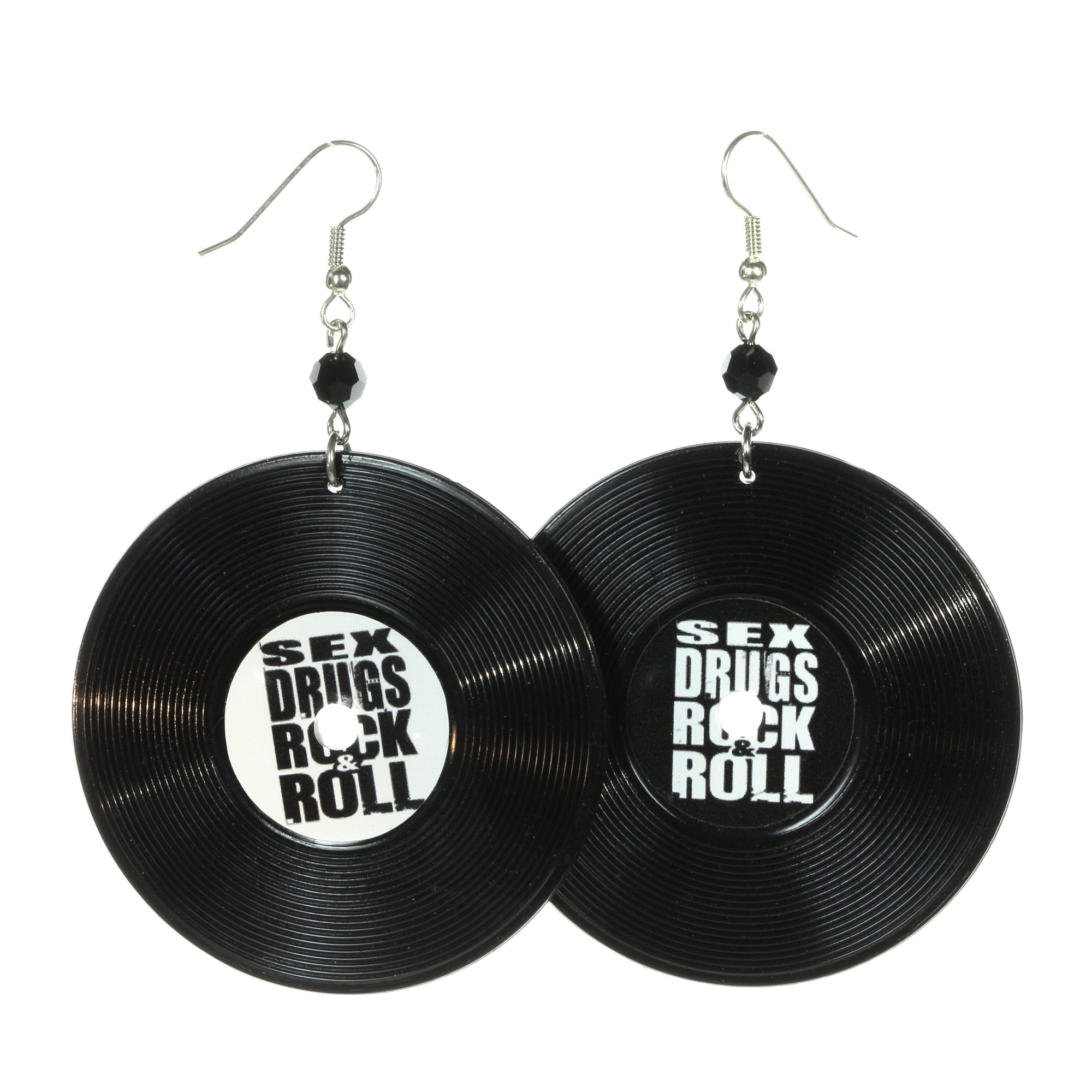 Record earrings XXL