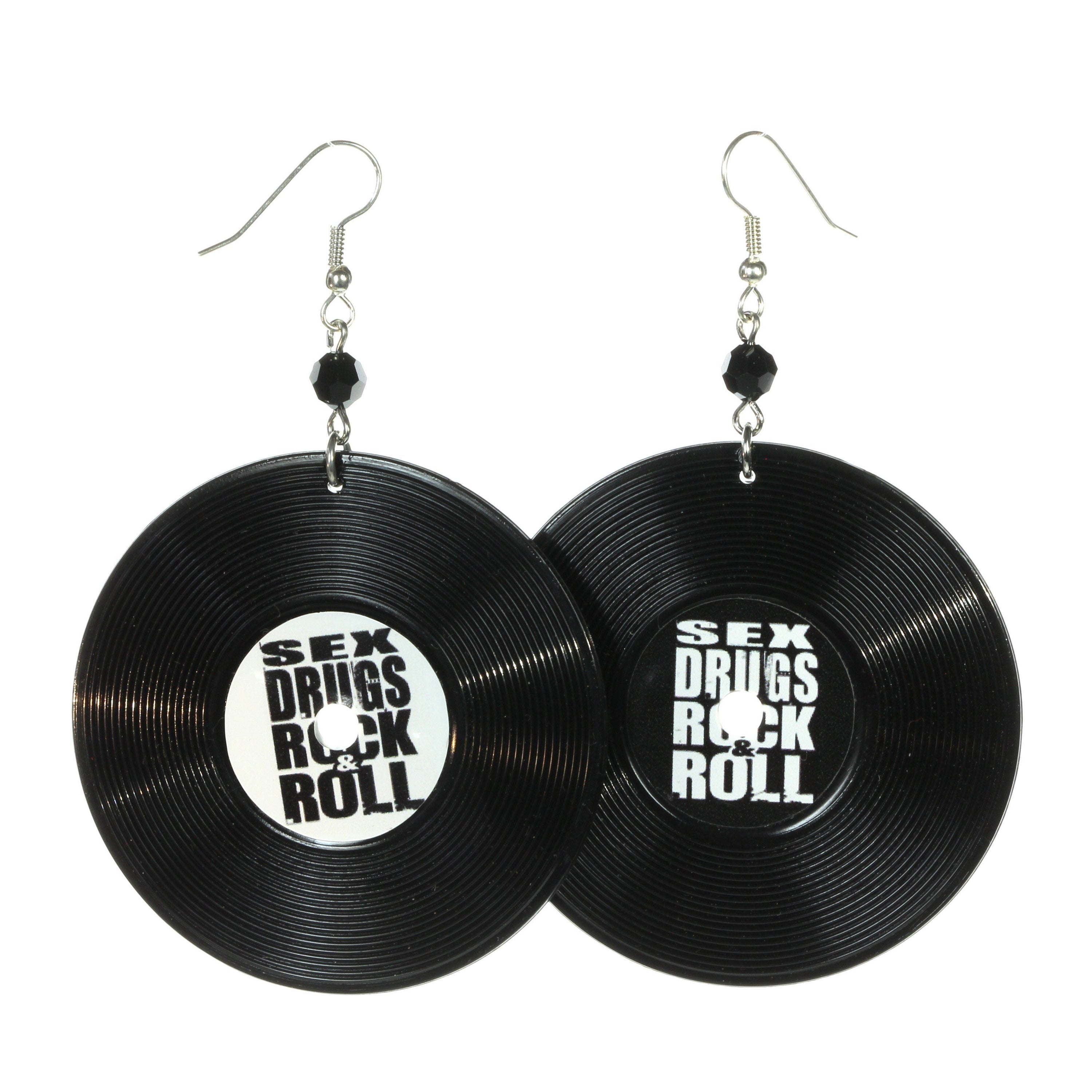 Record earrings XXL