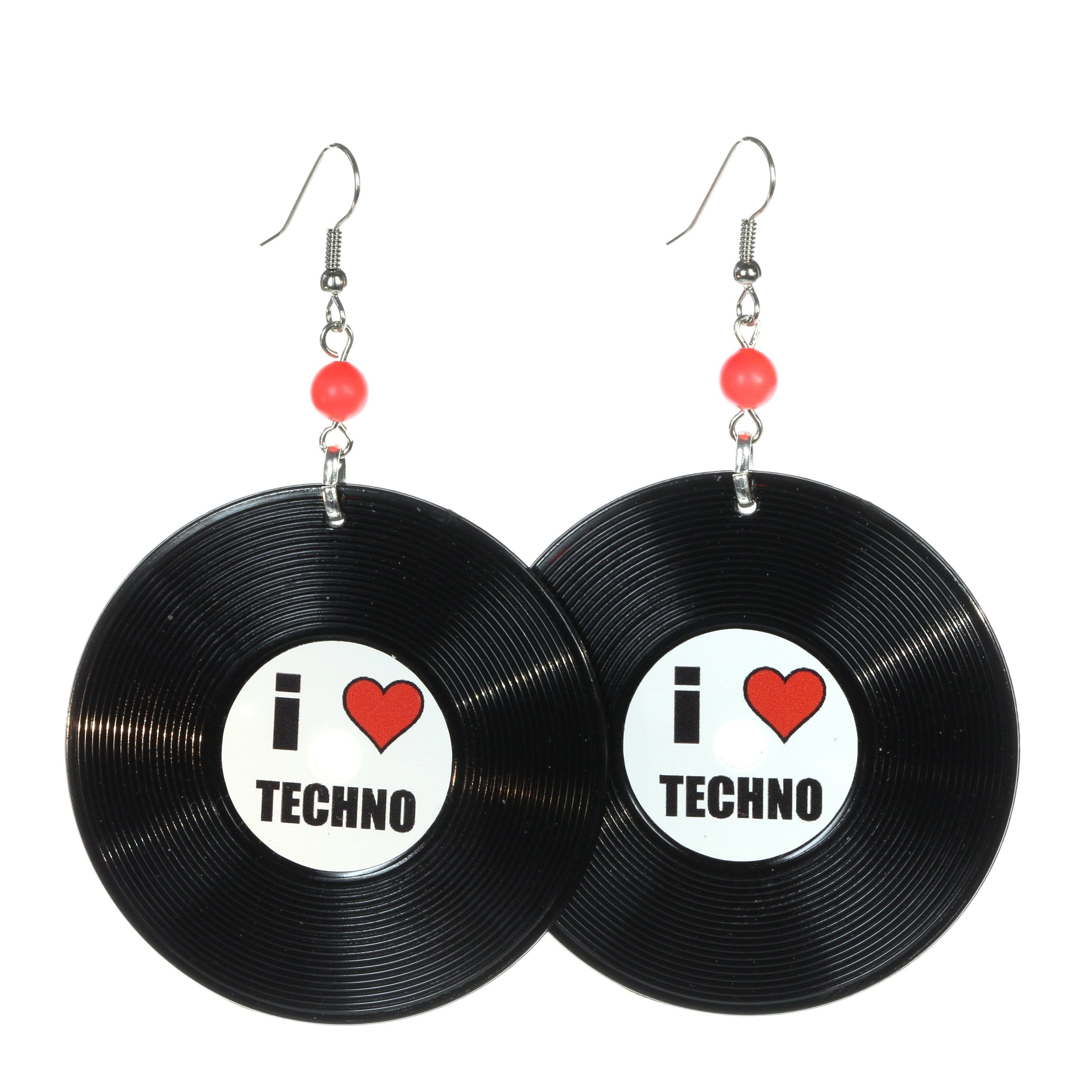 Record earrings XXL