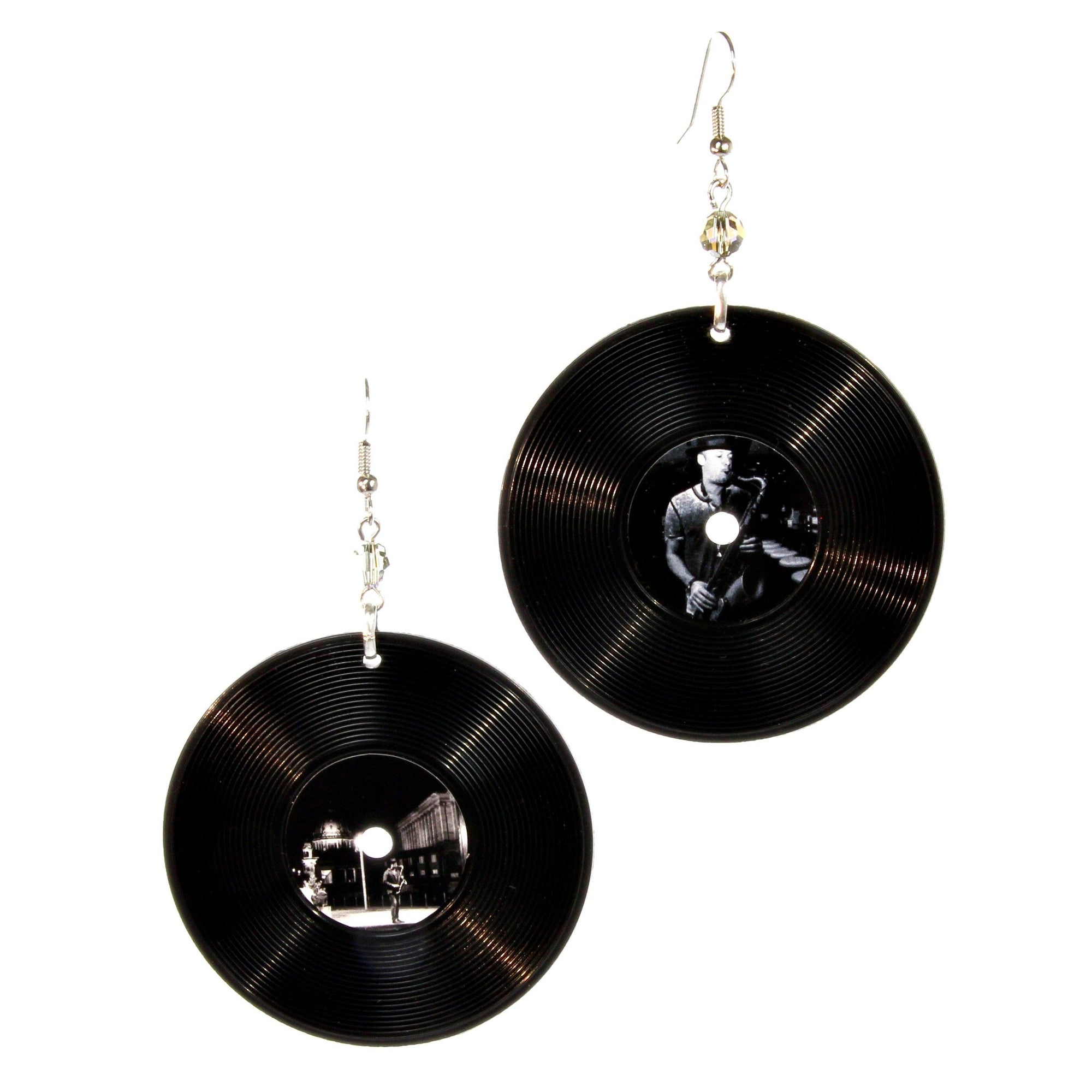 Vinyl Earrings"Evan Laflamme"Edition