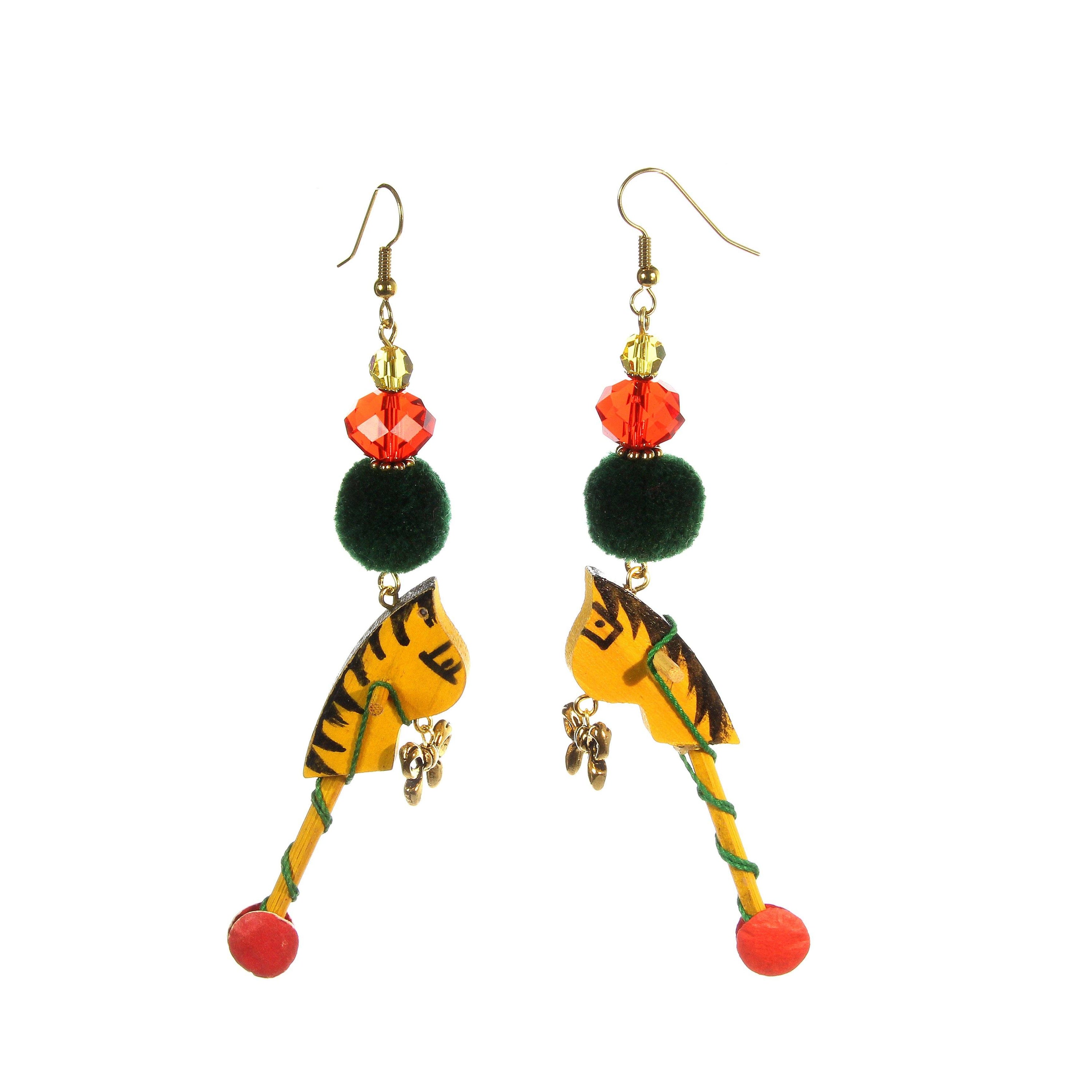 Christmas earrings