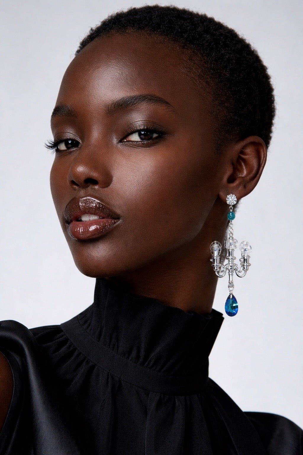 'Mini-Lüster' Ohrringe - handgefertigte Ohrhänger mit Kronleuchter von Tukadu