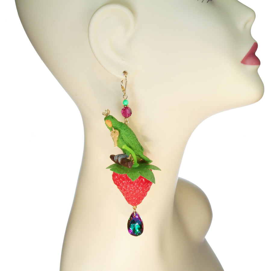 Fruchtige Piepmatz Ohrringe