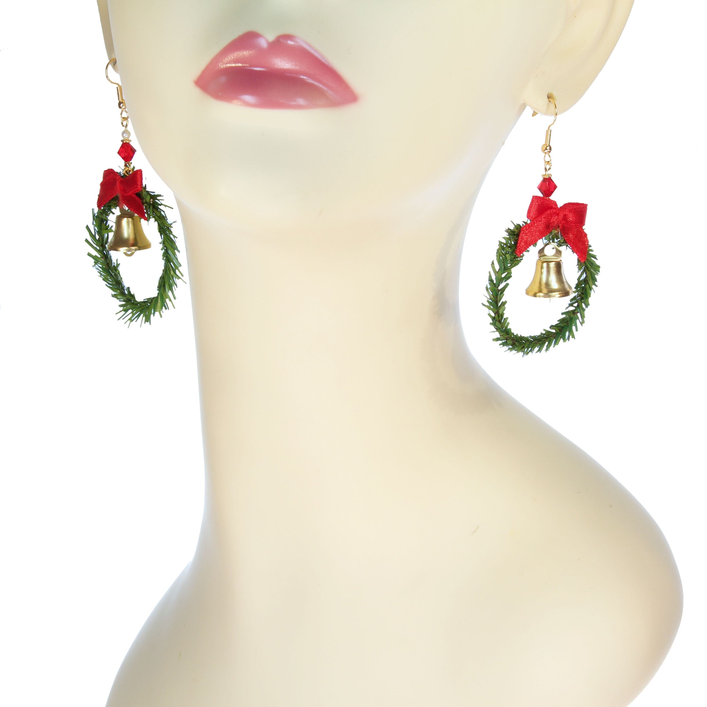 Adventskranz Ohrringe