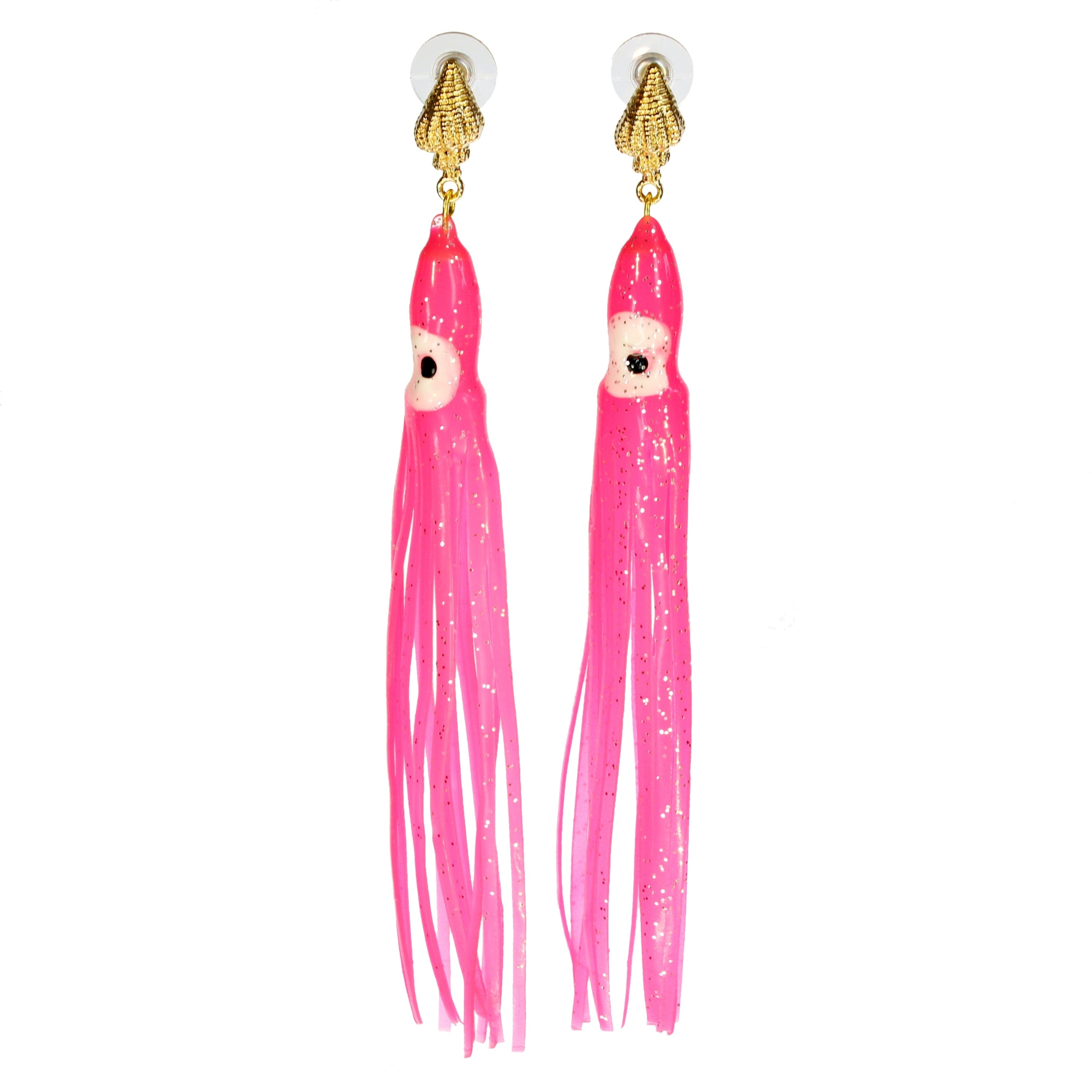 Tintenfisch Ohrstecker