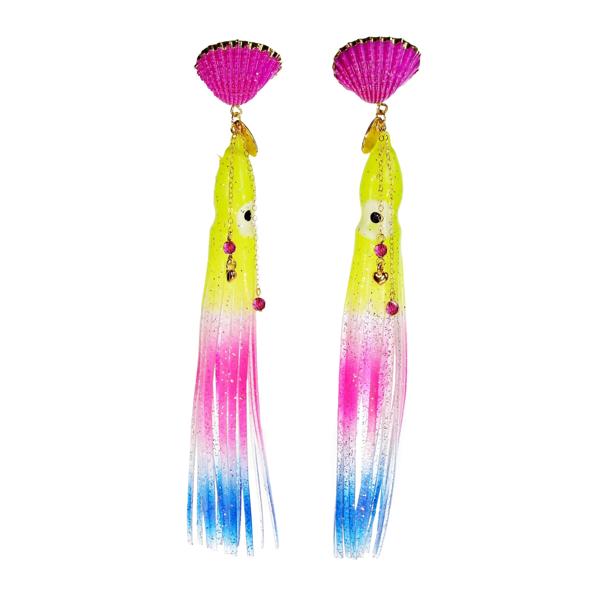 Tintenfisch Ohrstecker