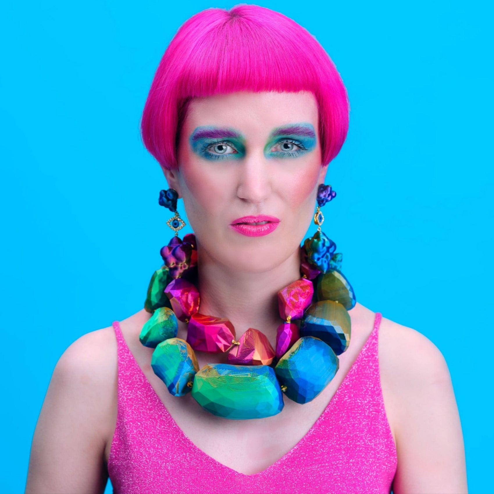 Tukadu Collier 'Cyber Rocks'