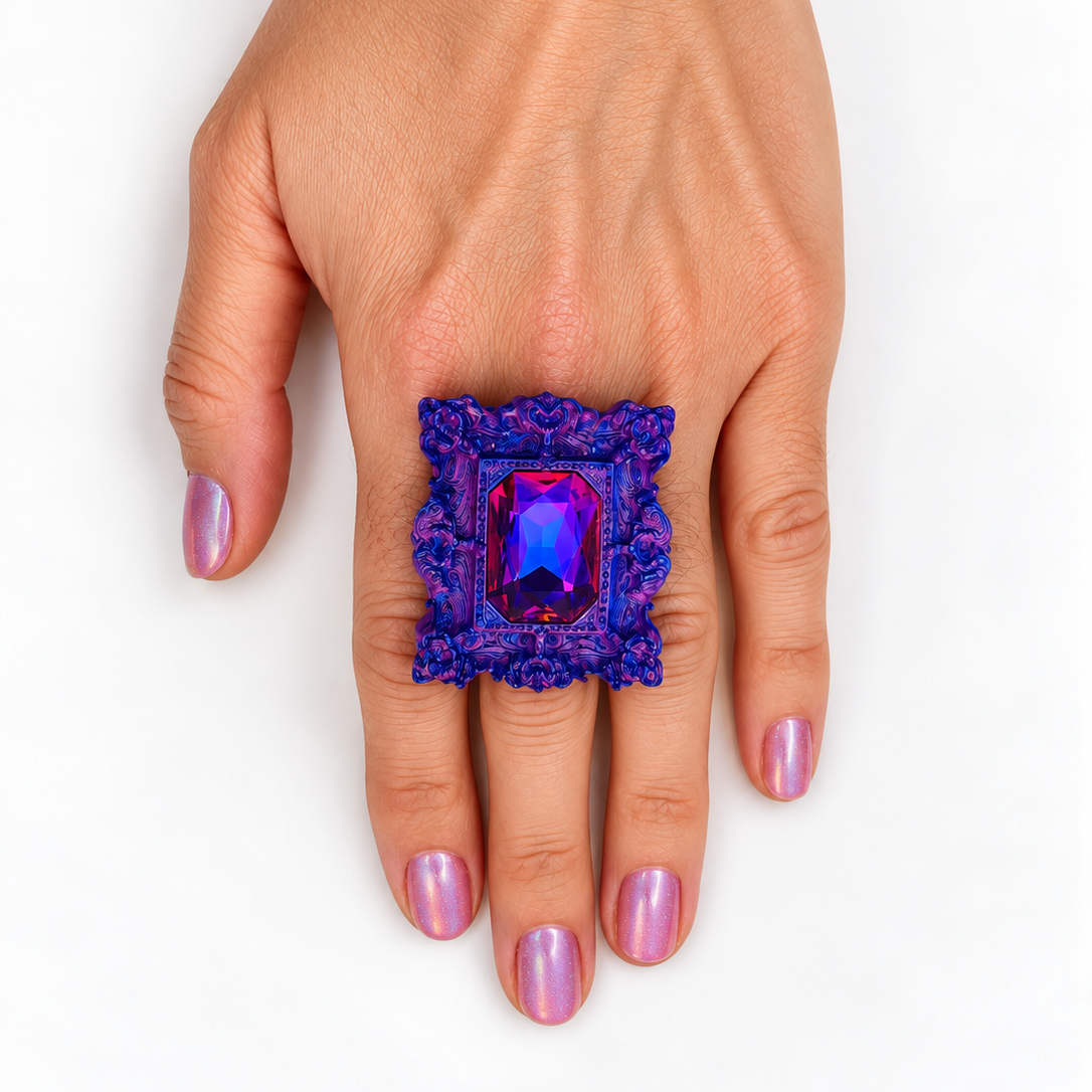'Picturesque' Ring - Statement-Ring von Tukadu