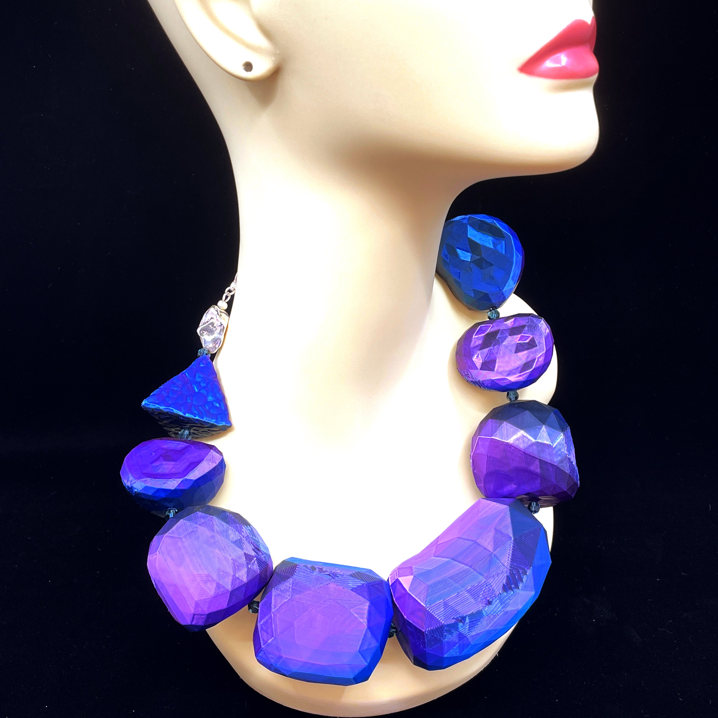 Tukadu Collier 'Polygon Rocks'