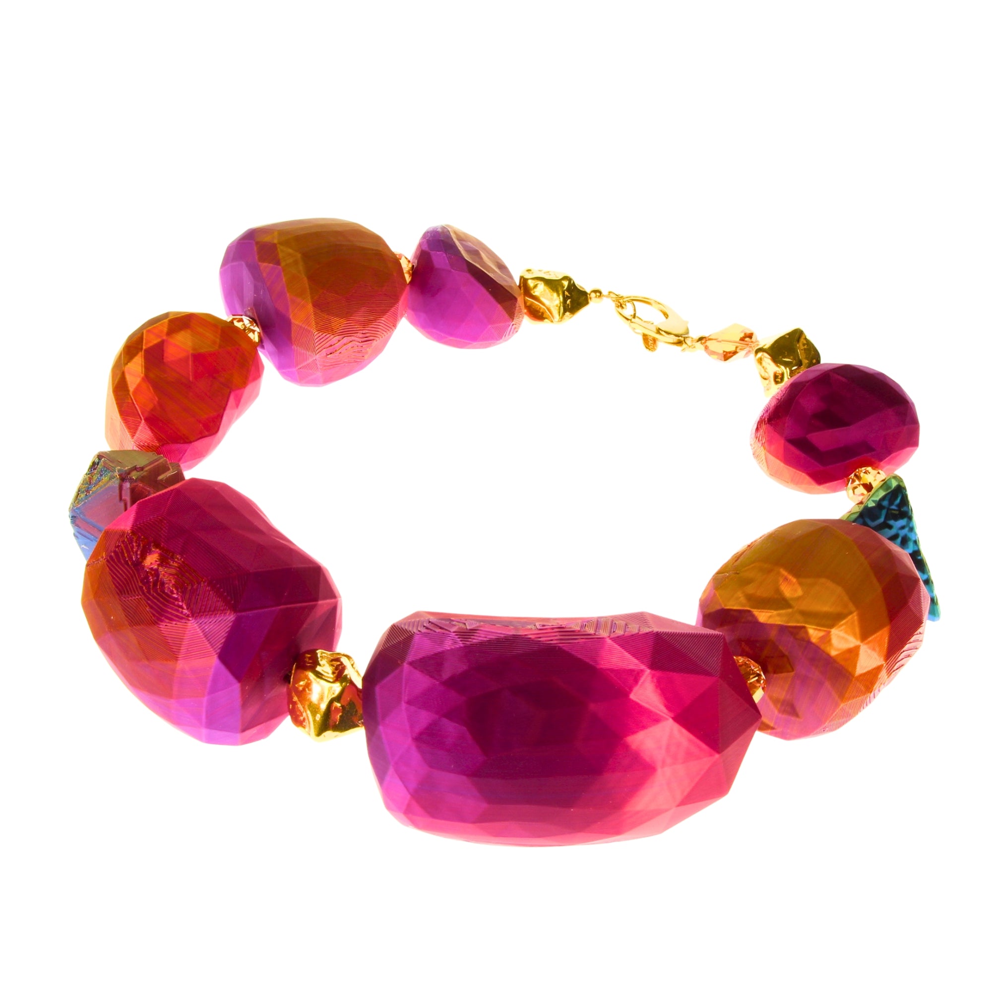 Tukadu Collier 'Polygon Rocks'
