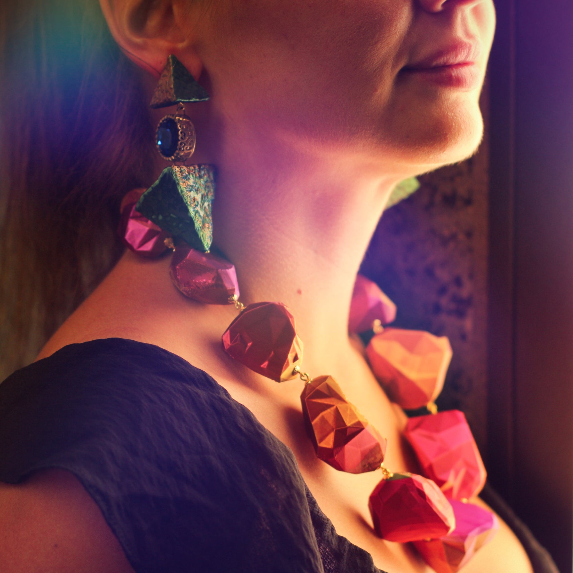 Tukadu Collier 'Cyber Rocks'