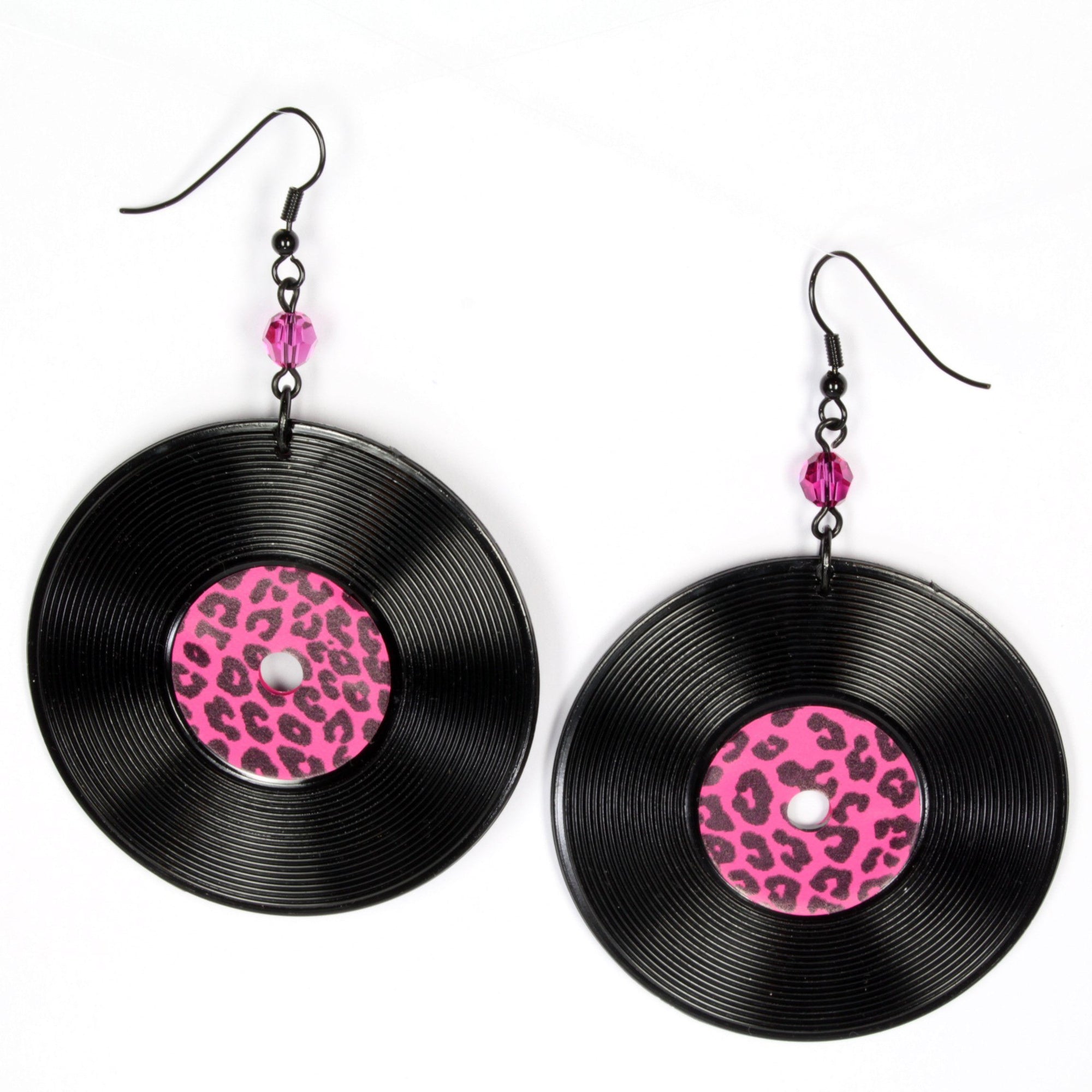 Record earrings XXL