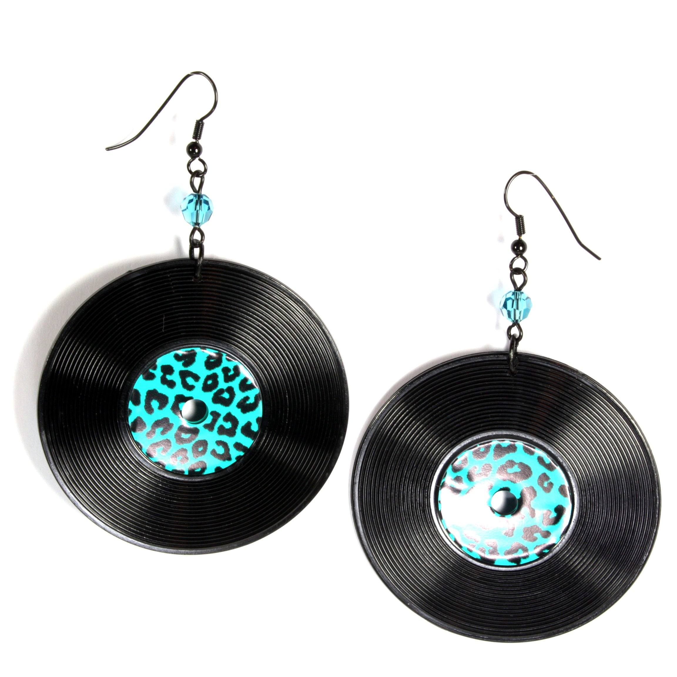 Record earrings XXL