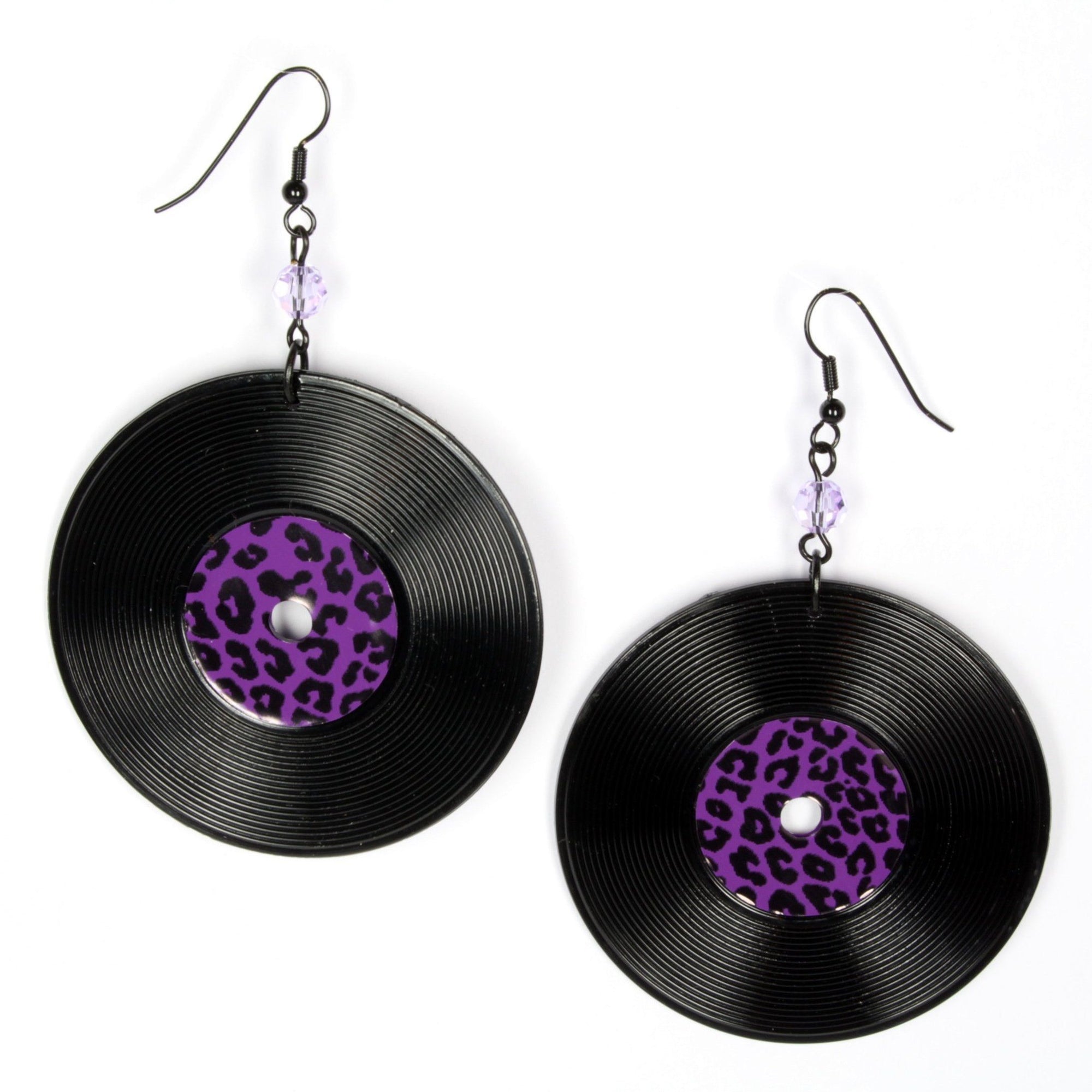 Record earrings XXL