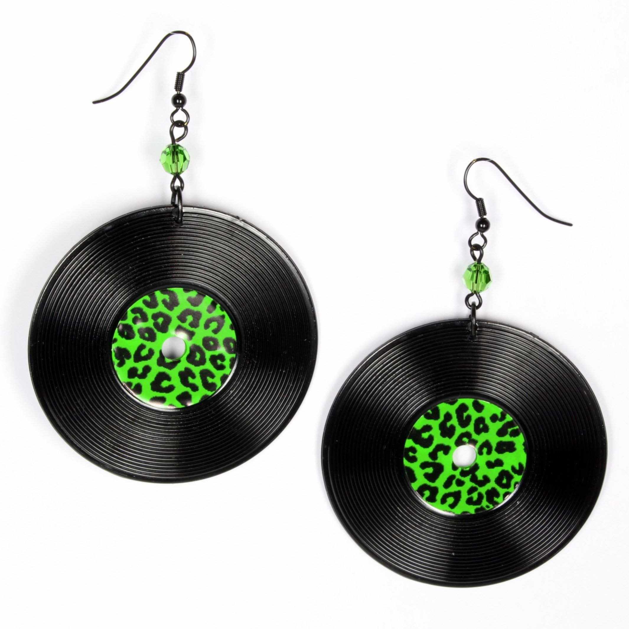 Record earrings XXL