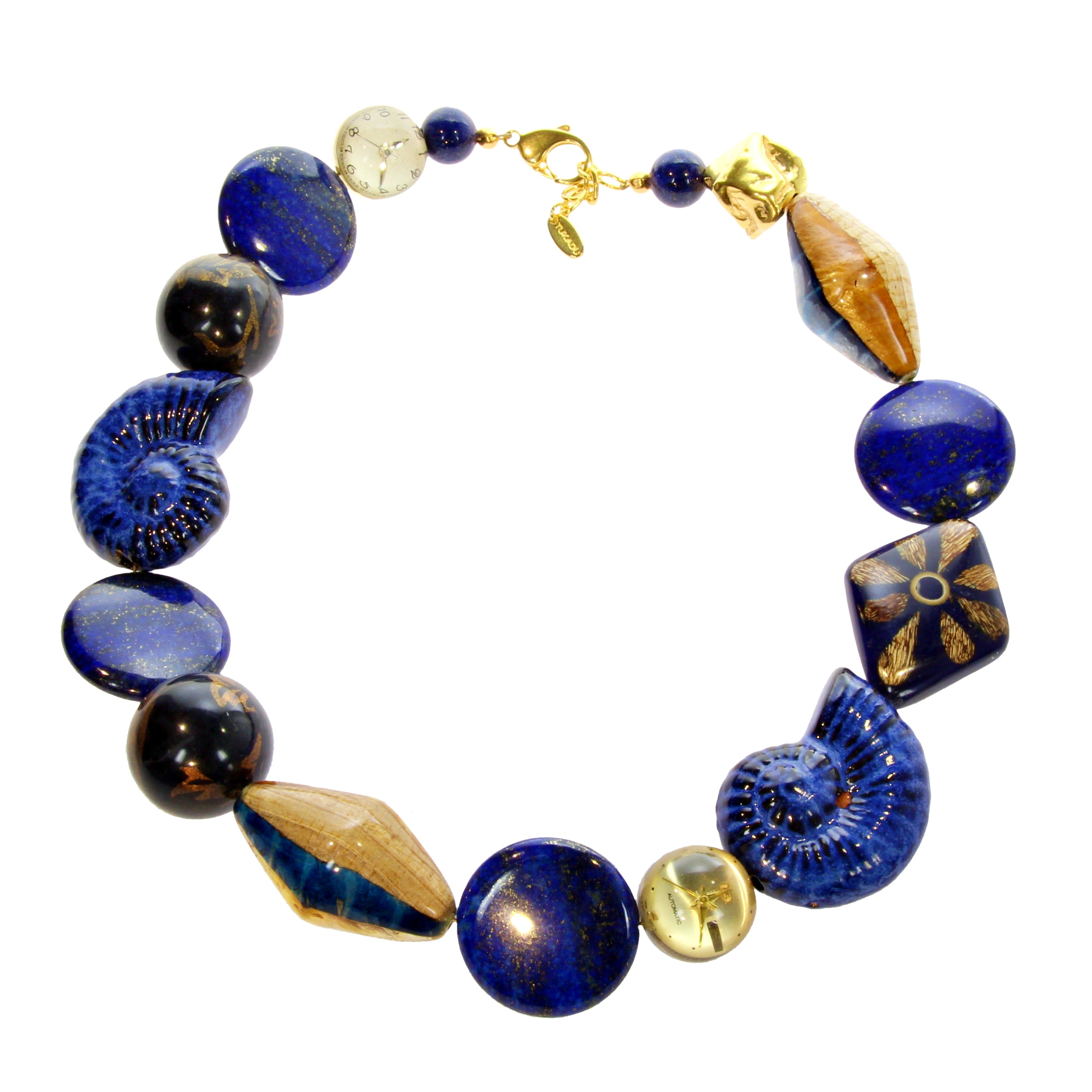 Collier Lapisblau (Einzelstück)