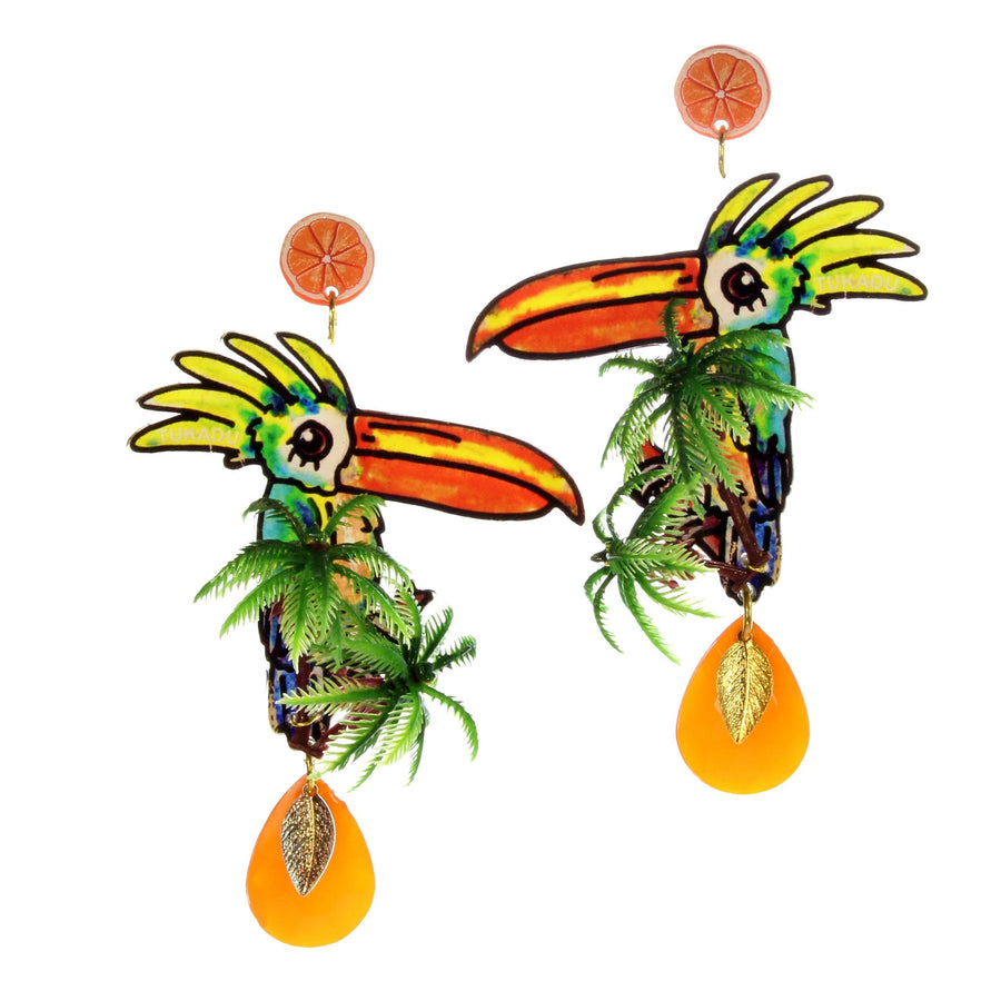 Tukadu Jungle Label earrings
