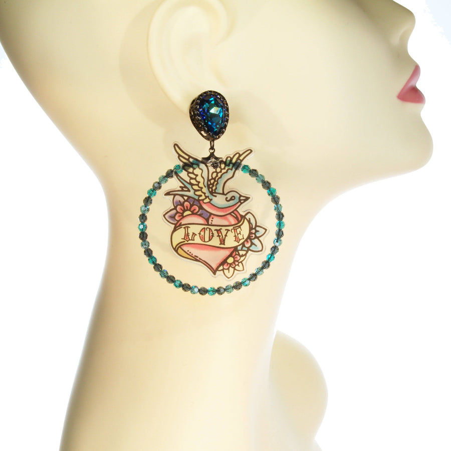 Tattoo Creole 'Birdy Love'