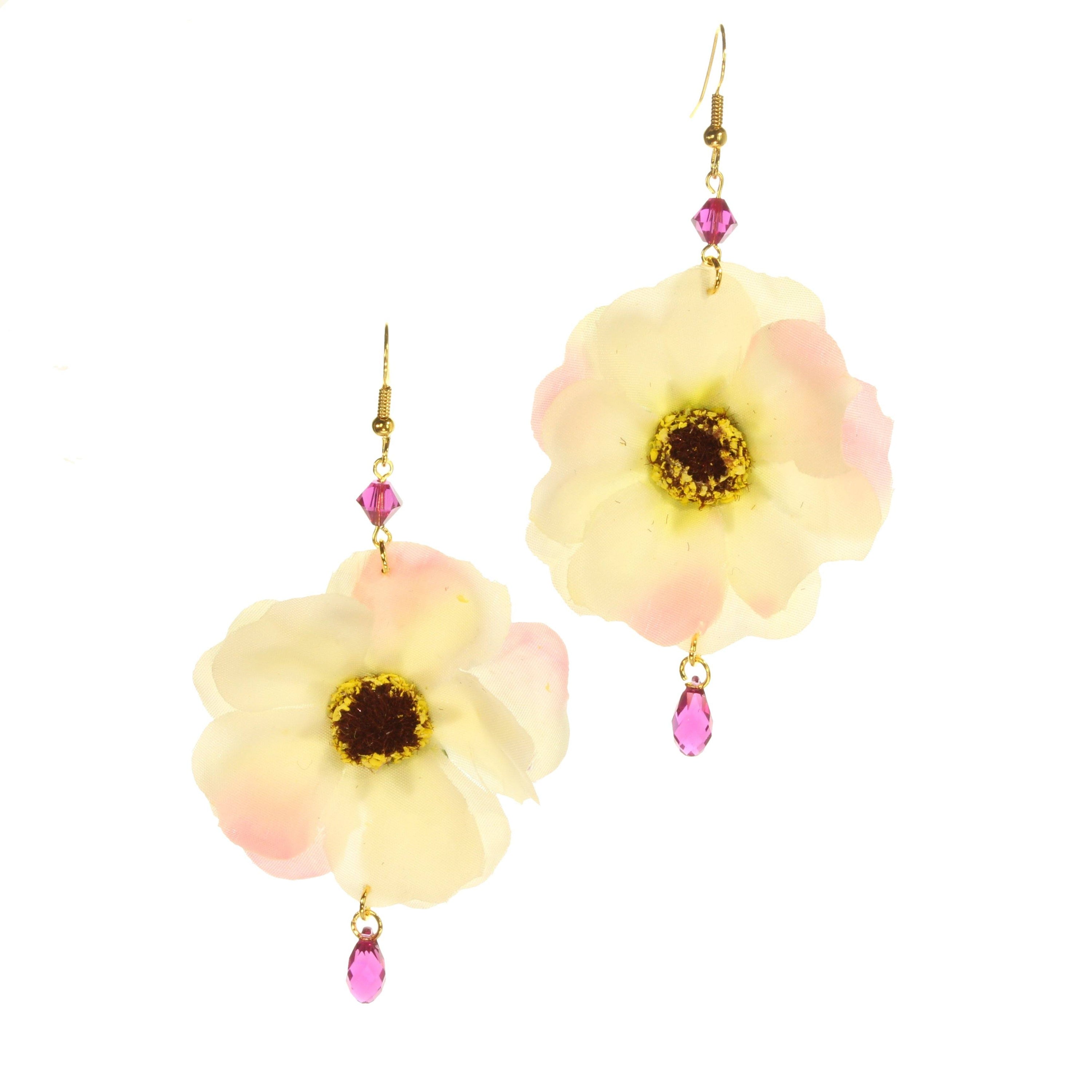 Field flower earrings
