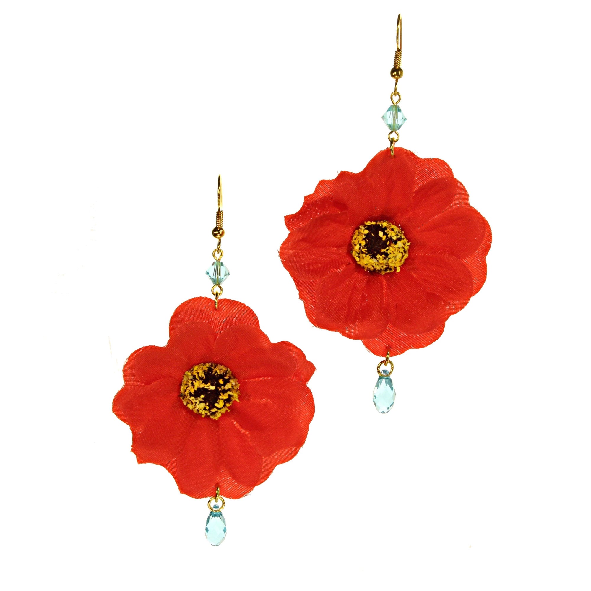 Field flower earrings