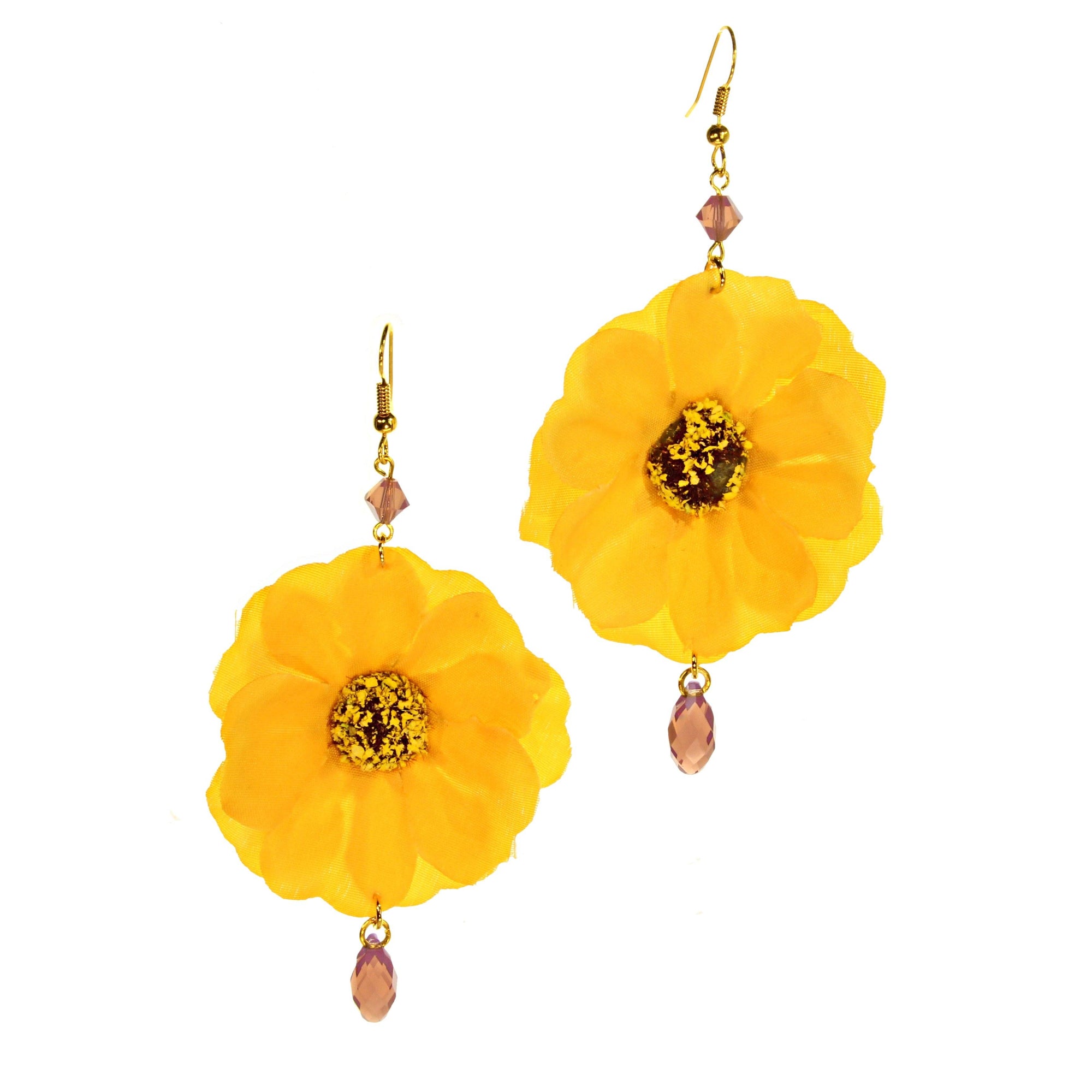 Field flower earrings