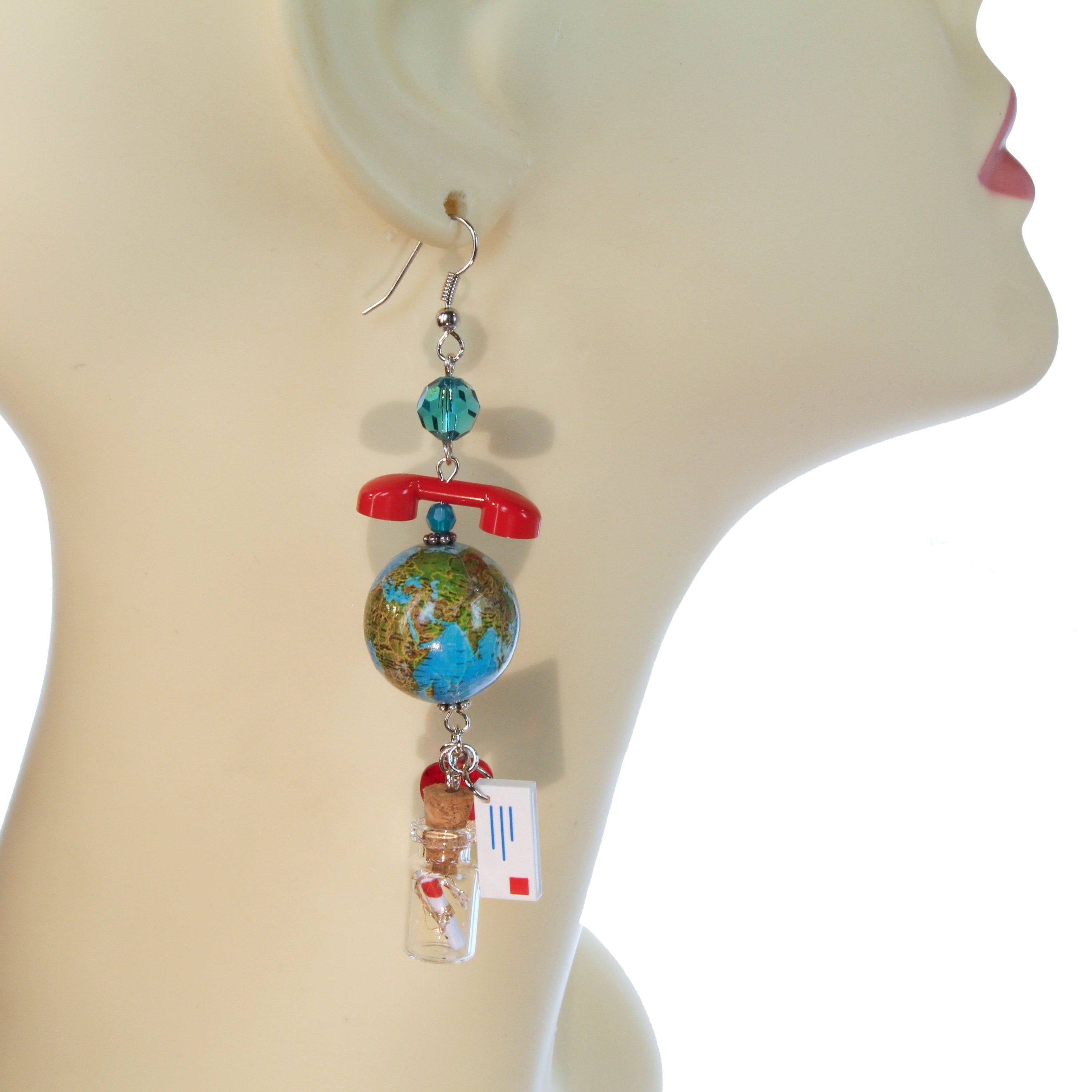 Earrings + DIY Set Love Letter