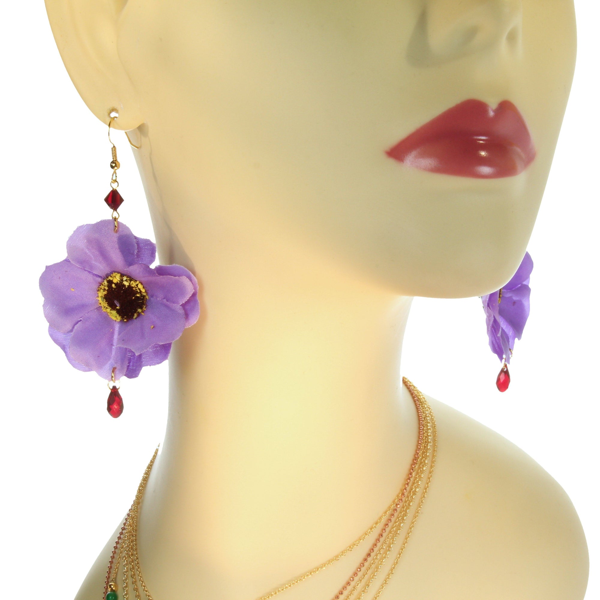 Field flower earrings