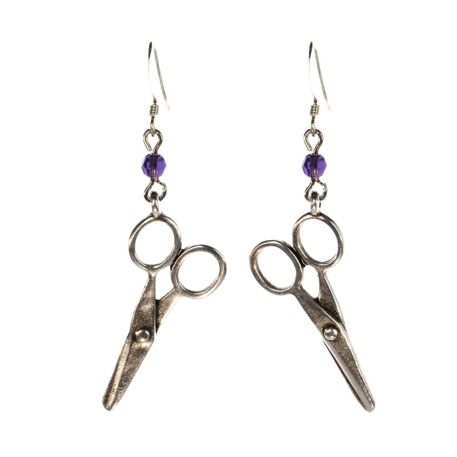 scissors earrings