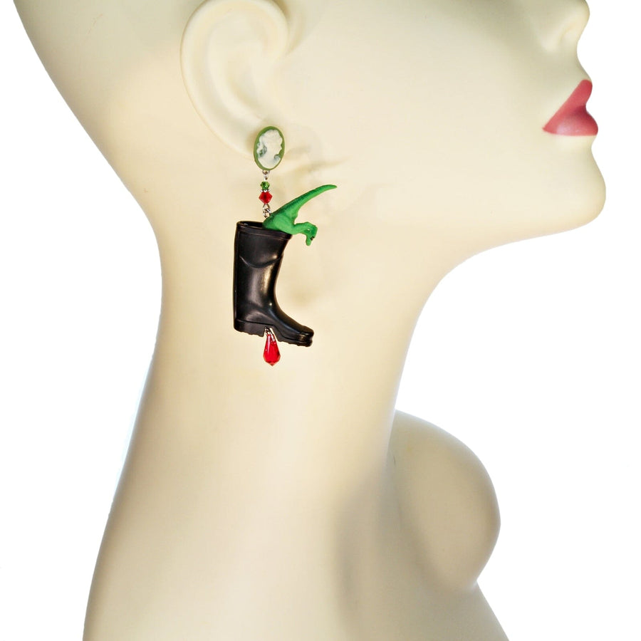 Garden love earrings