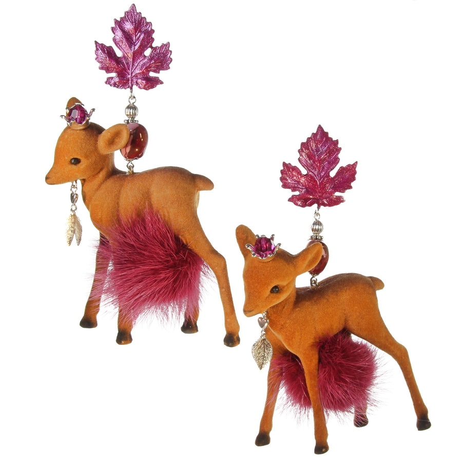 XXL deer earrings