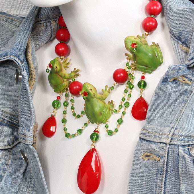 Frog King Necklace