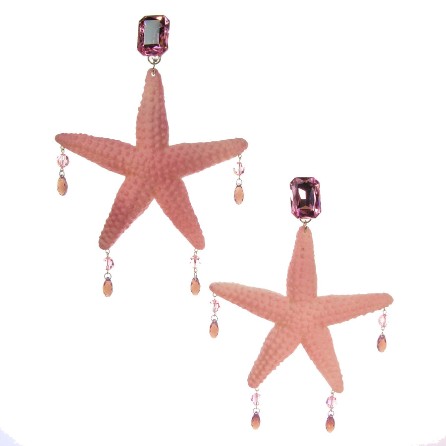 Starfish Clip Earrings