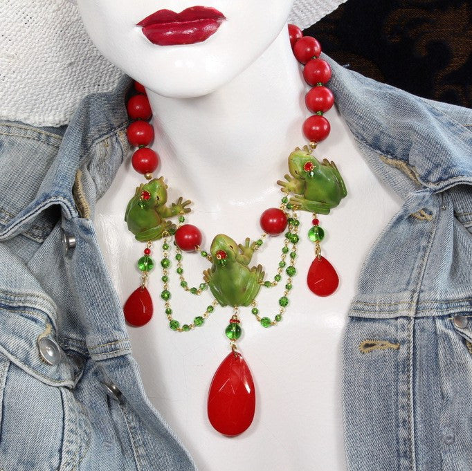 Frog King Necklace
