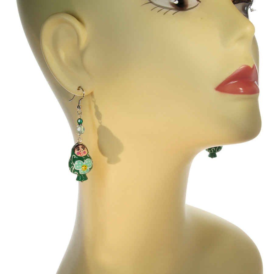 Matryoshka earrings