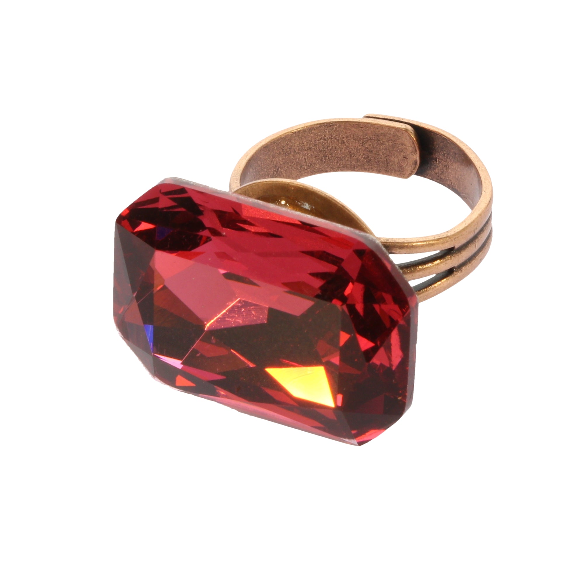 Fingerring mit Strass
