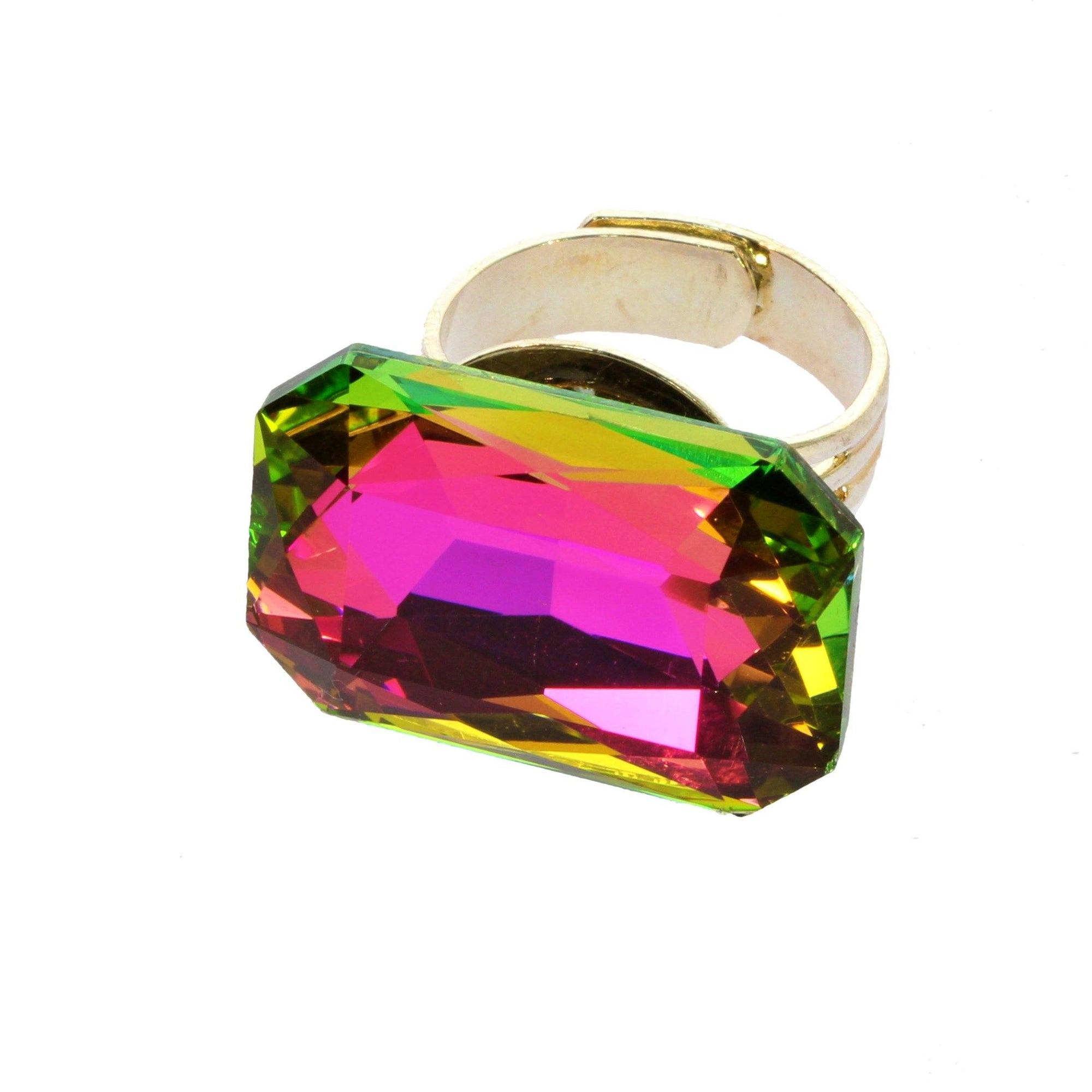 Fingerring mit Strass