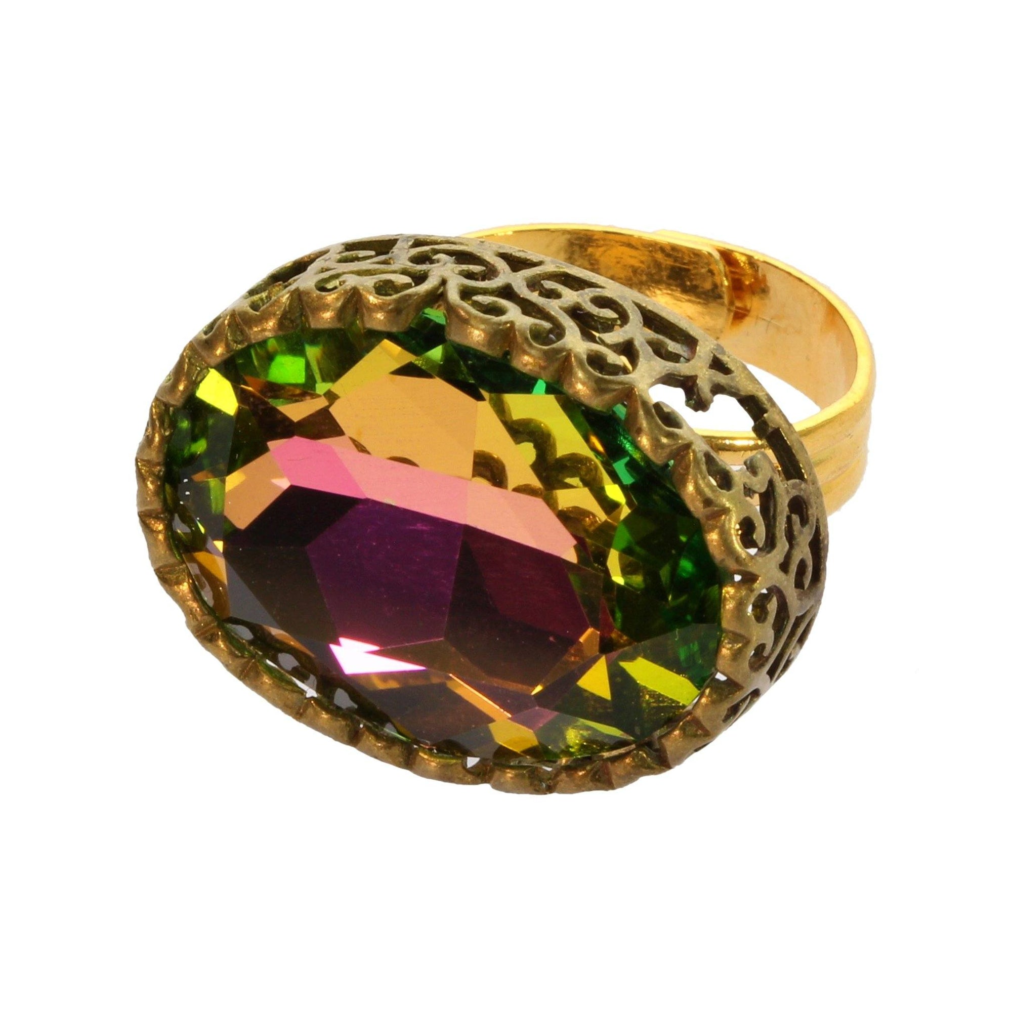 Fingerring Strass
