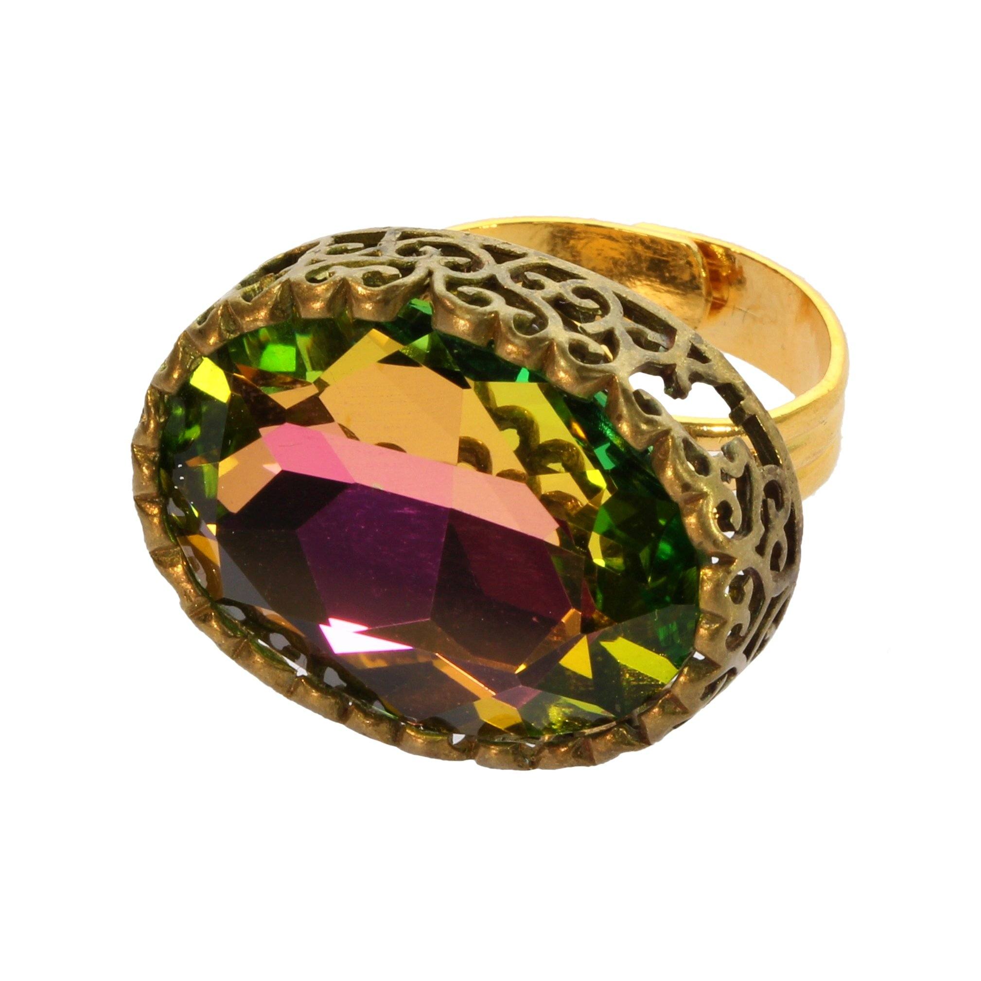 Fingerring Strass
