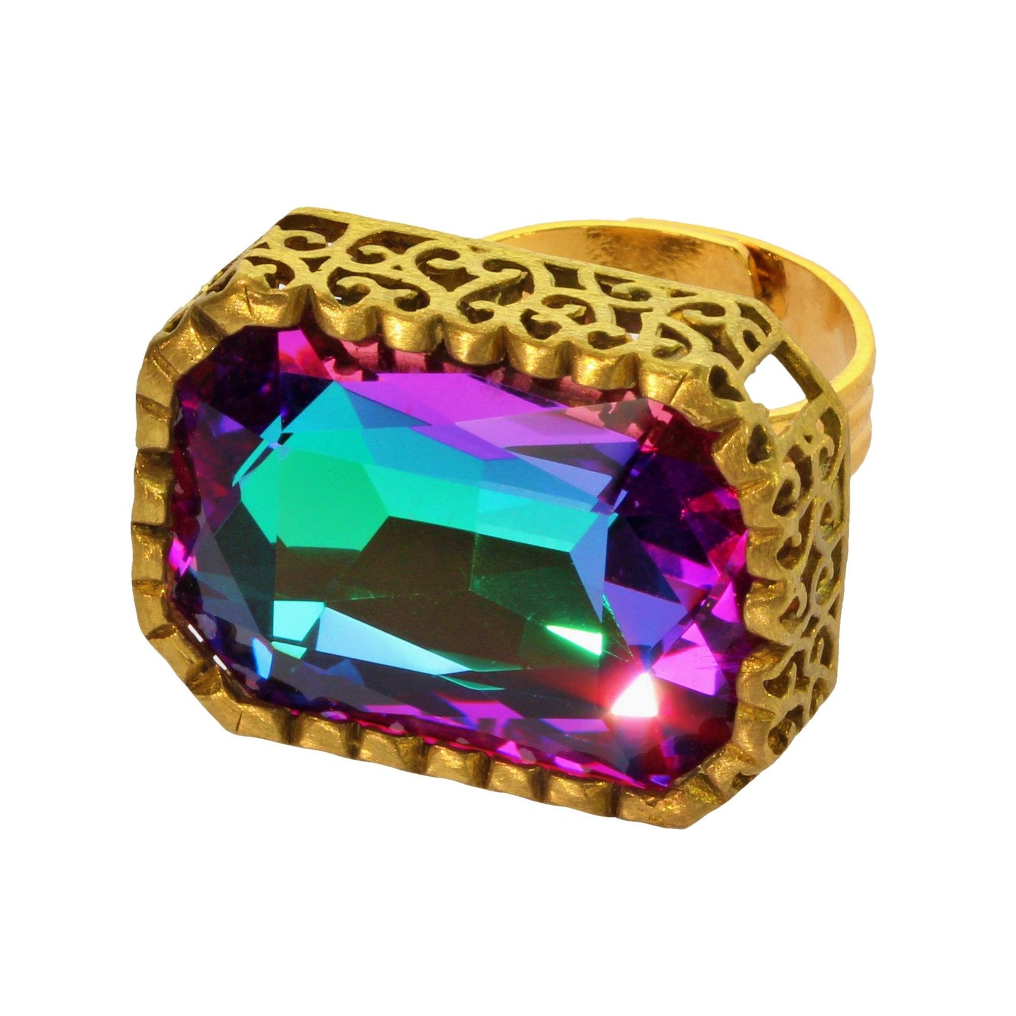 Fingerring Strass