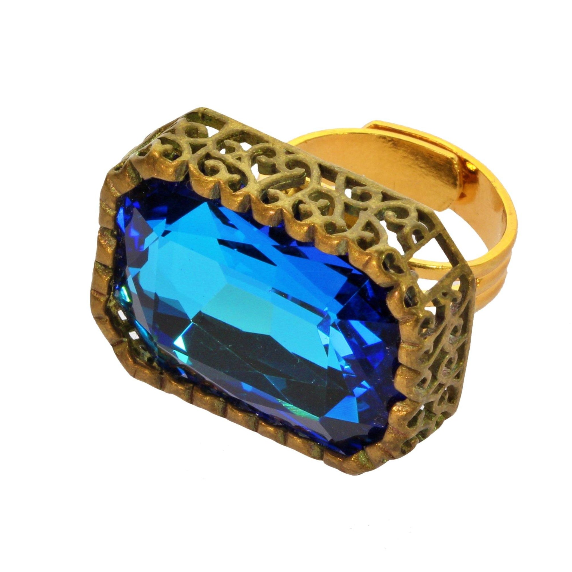 Fingerring Strass