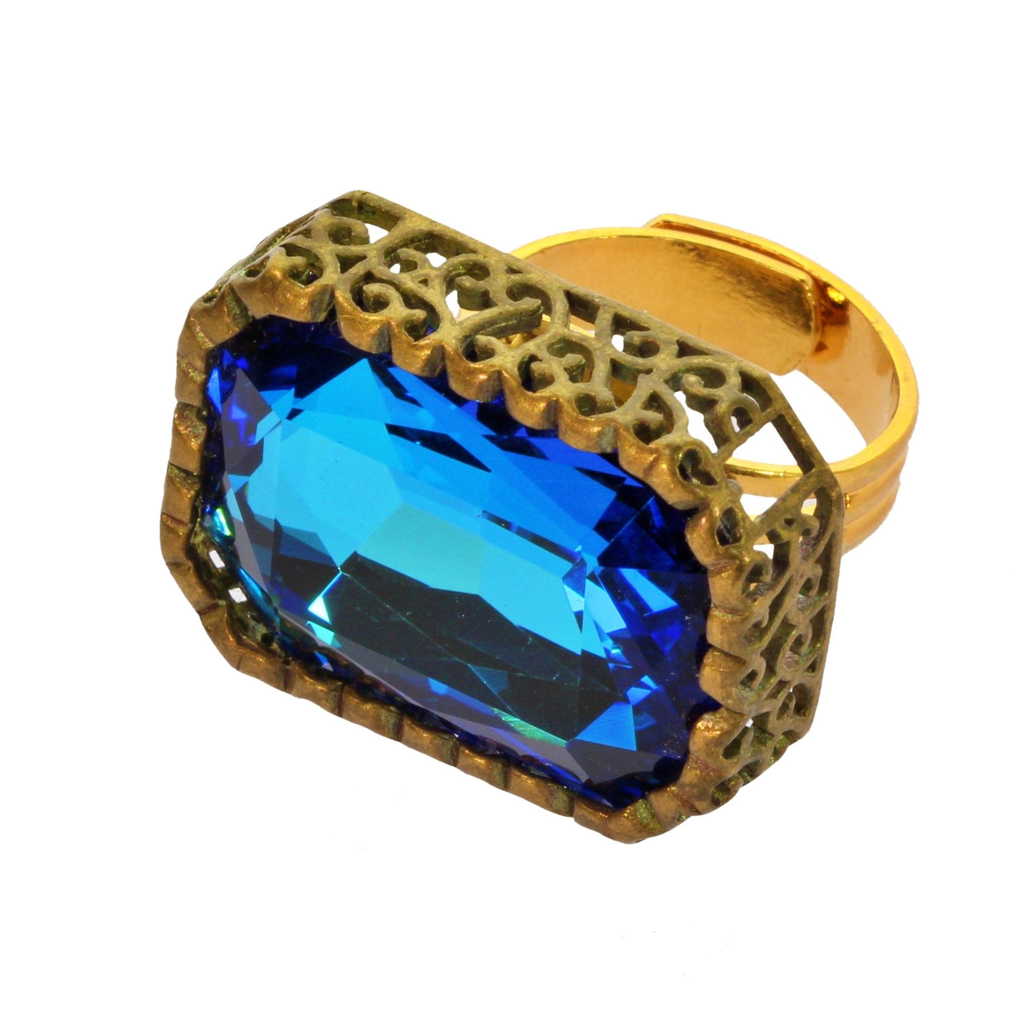 Fingerring Strass