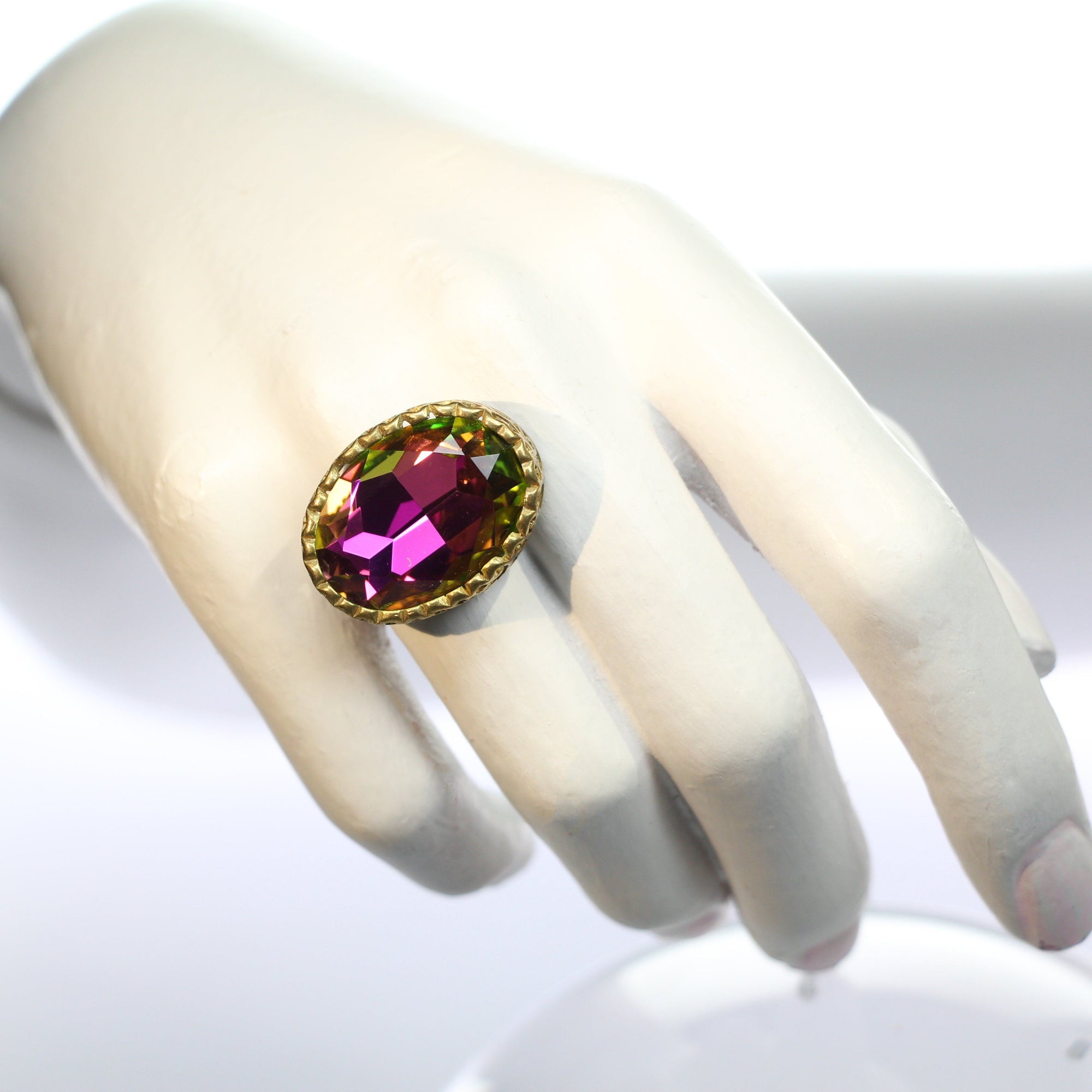 Fingerring Strass