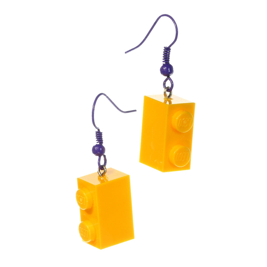 Earrings with LEGO® bricks (set of 2)