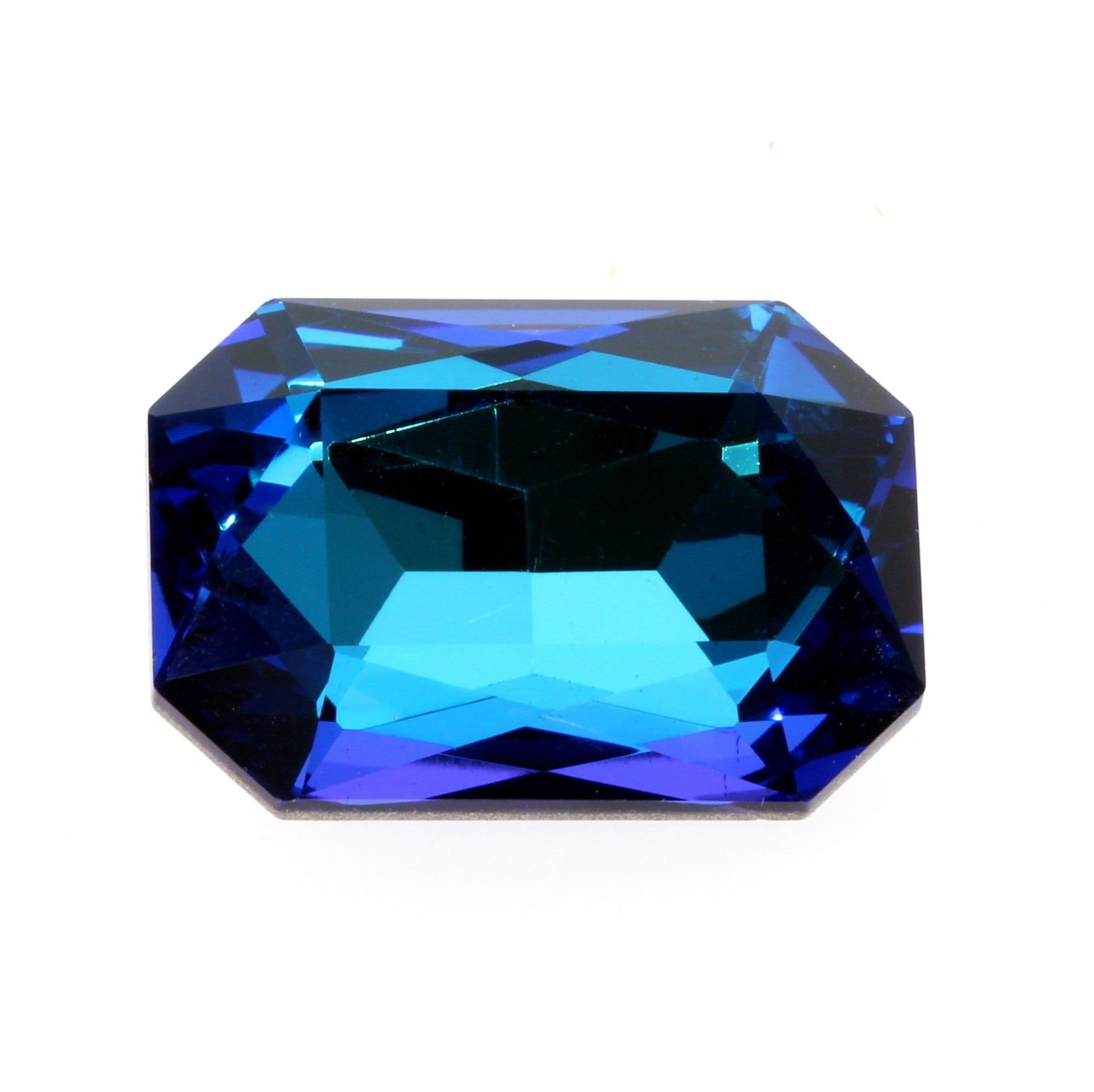 Ohrclip Strass Oval quer