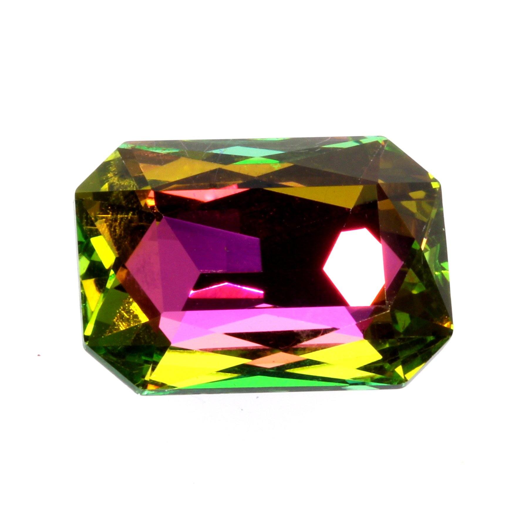 Ohrclip Strass Oval quer